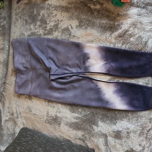 Athleta Elation 7/8 legging tie dye watercolor